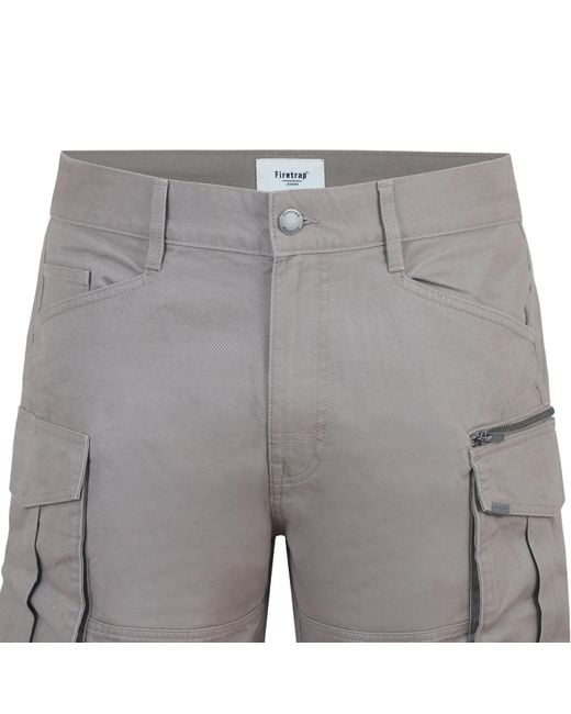 Firetrap Gray Btk Shorts for men