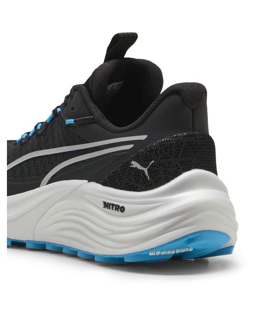 PUMA Blue Electrify Nitro 4 Trail Off-Road Running Shoes for men