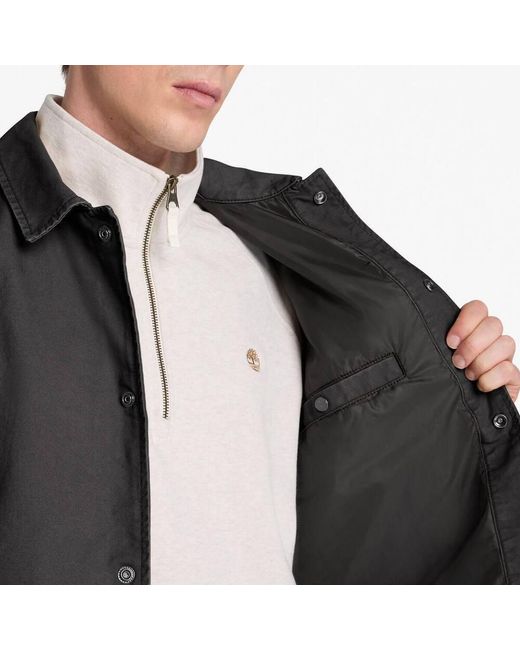 Timberland Gray Timb Coach Jacket for men