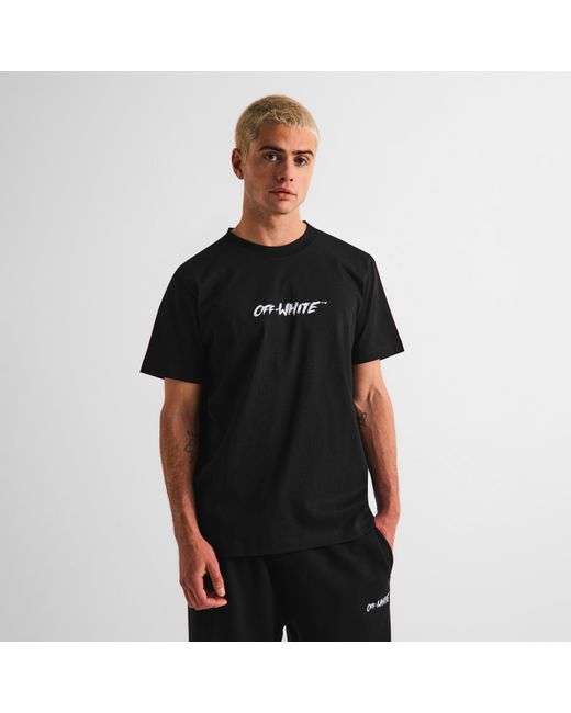 Off-White c/o Virgil Abloh Black Off Slim Fit T Shirt for men