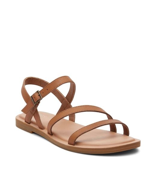 TOMS Brown Kira Strappy Sandal