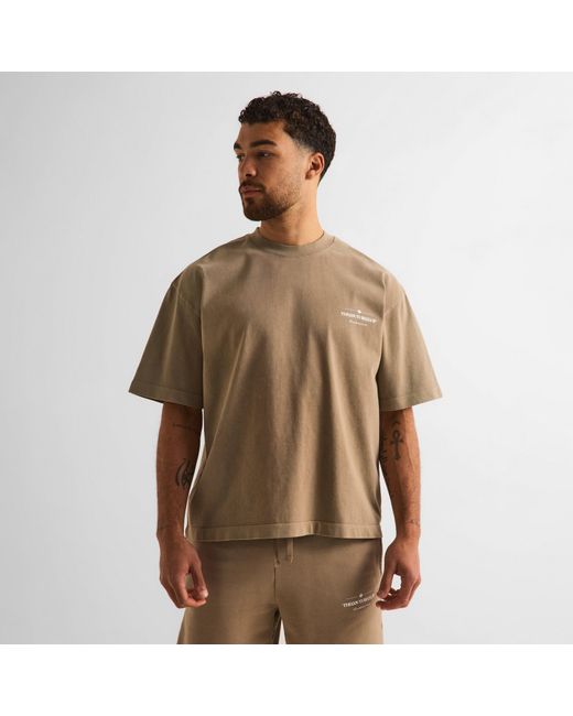The Couture Club Natural Oversized T-Shirt for men