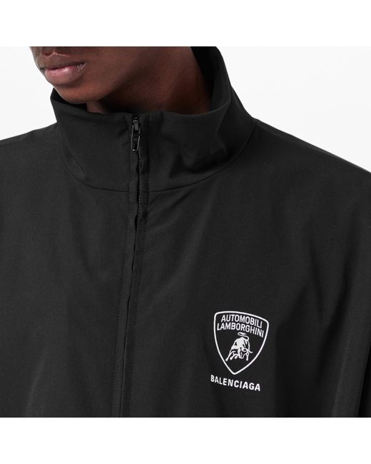 Balenciaga Black Lamborghini Tracksuit Top for men