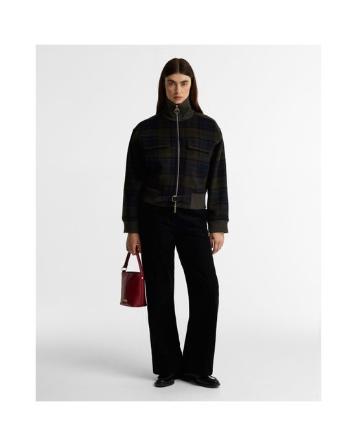 Barbour Red B.Li Cedar Min Leath Ld64
