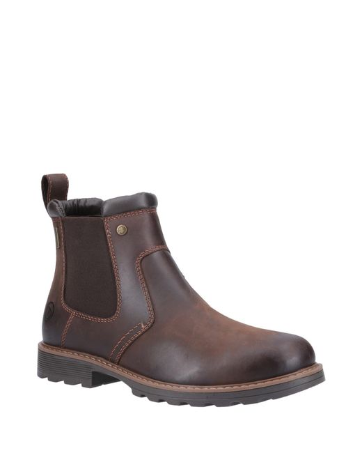 Cotswold Brown Leafield Boots for men