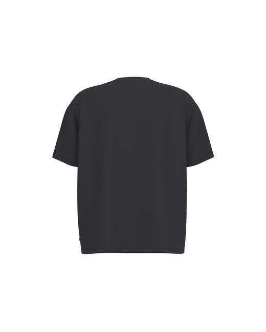 Guess Black Mid Logo Tee Sn54 for men