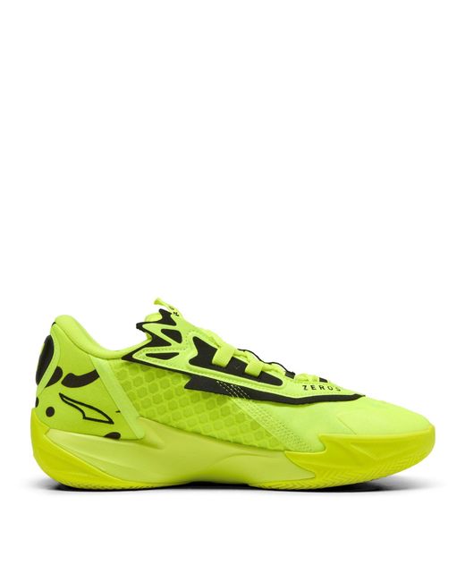 PUMA Yellow Scoot Zeros Ii Basketball Trainers for men