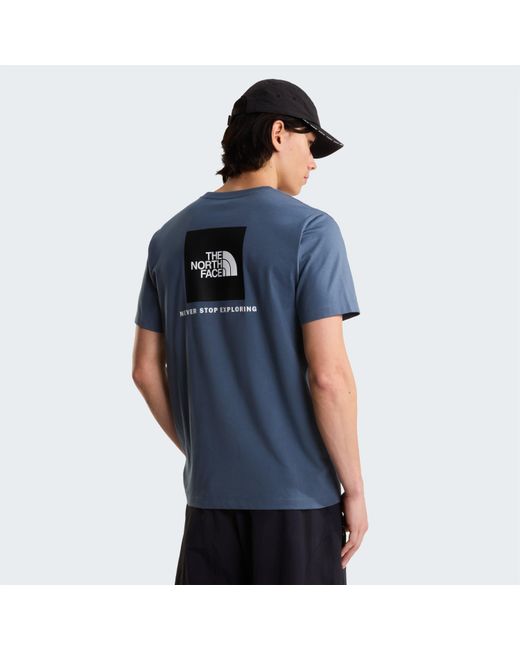 The North Face Blue Never Stop Exploring Regular Fit T-Shirt for men