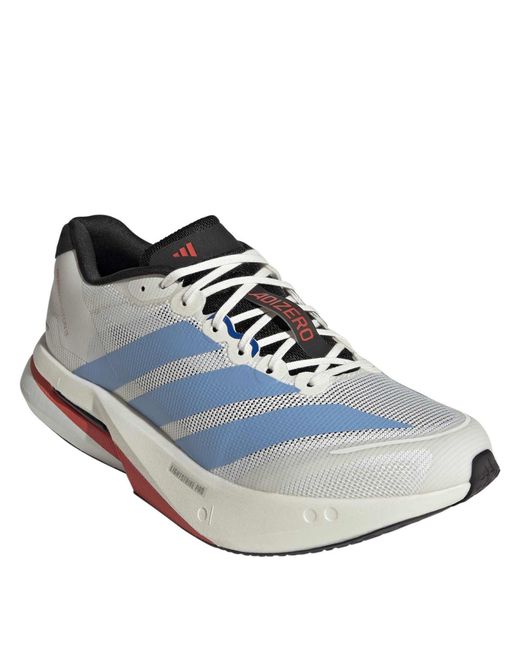 Adidas Blue Adizero Boston 13 Road Running Shoes for men
