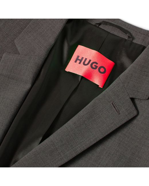 HUGO Gray Arti/Hesten212X Suit for men