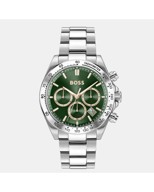 Boss Metallic Gents Hero Bracelet Watch for men
