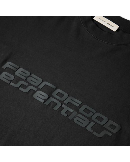 Fear Of God Black Oversized T-Shirt for men