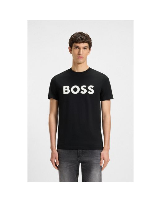 Boss Black Thinking 1 T-Shirt, Signature Logo for men