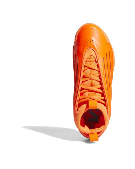 Adidas Orange Harden Volume 9 Basketball Shoes for men