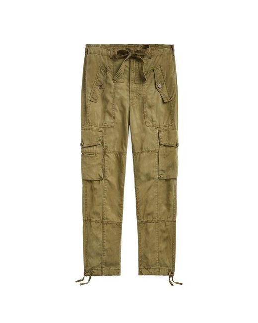 Polo Ralph Lauren Green Cargo Tapered Trousers