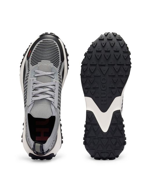 HUGO Gray Go1St Trainers for men