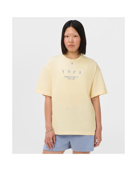Sweaty Betty Natural Tennis T-Shirt