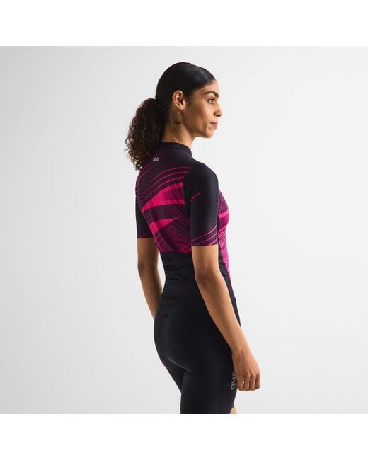 Dhb Purple Blok Short Sleeve Jersey 3.0
