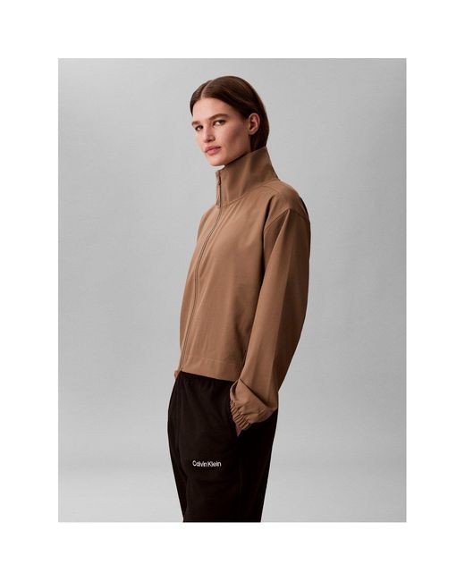 Calvin Klein Brown Windbreaker