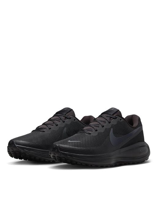 Nike Black Revolution 8 Road Running Shoes