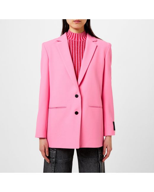 HUGO Pink Aita Tailored Blazer