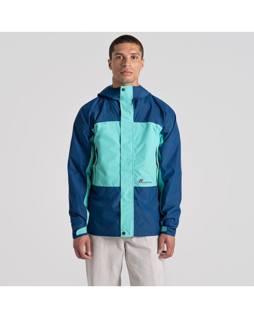 Craghoppers Blue Dustin Waterproof Jacket for men