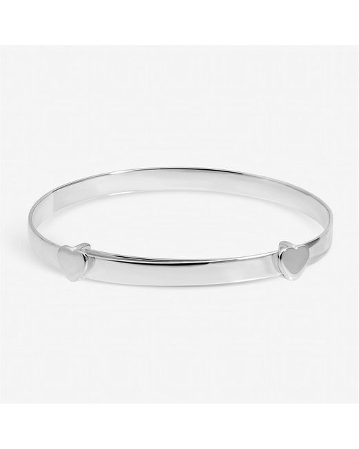 Inicio Metallic Sterling Christening Bangle