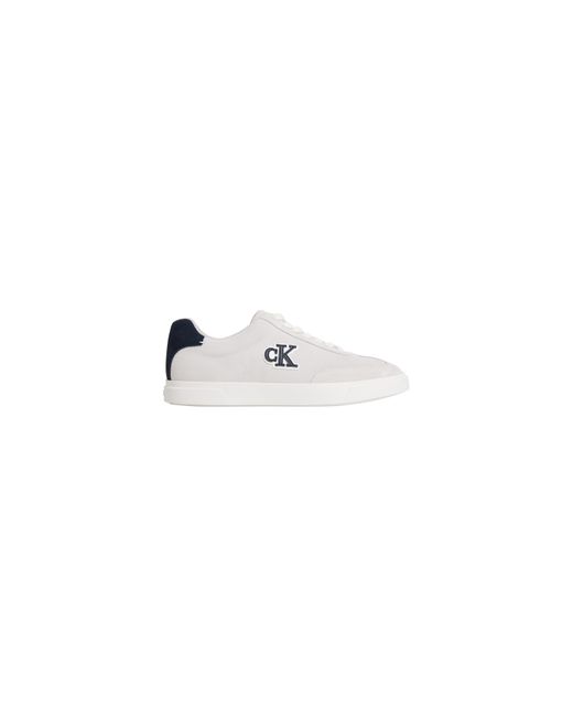 Calvin Klein White Low-Top Trainers for men
