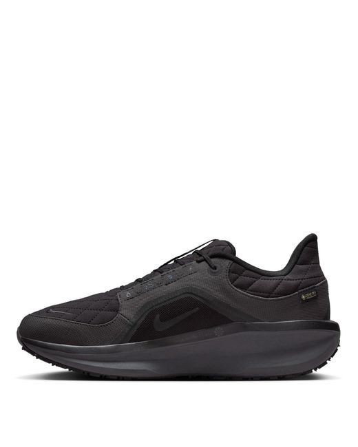 Nike Black Winflo 11 Gore-Tex Weatherized Road Running Shoes for men