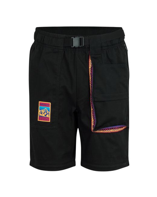 Adidas Originals Black Adventure Cargo Trousers for men