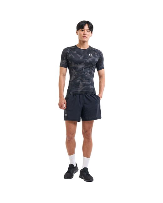 Under Armour Blue Ua Launch 5In Shorts for men