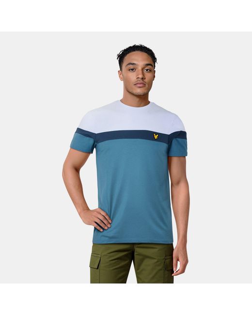 Lyle & Scott Blue Regular Fit T-Shirt for men