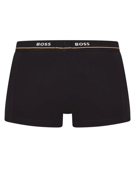 Boss Blue Bodywear 5 Pack Boxer Trunks With Logo Detail for men