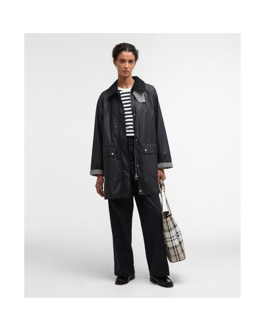 Barbour Blue Wren Waxed Jacket