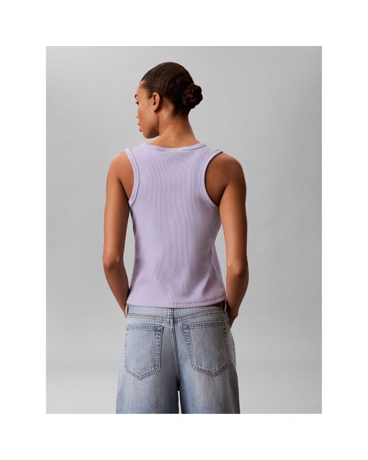 Calvin Klein Purple Tank Vest