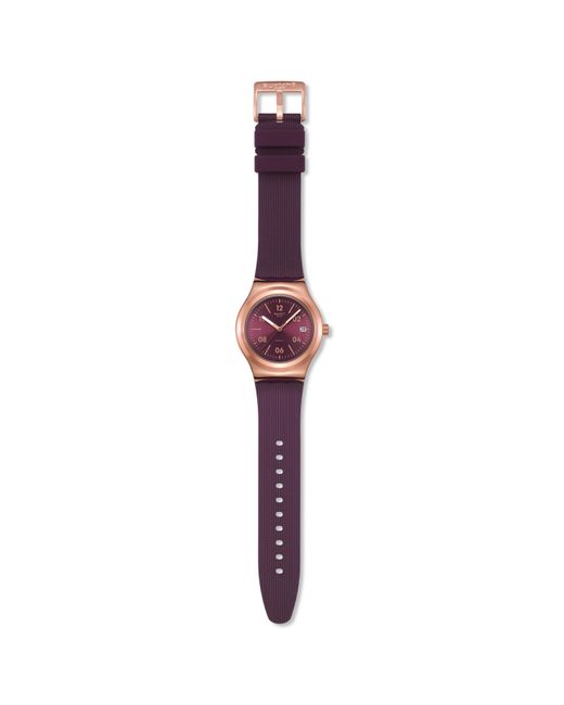 Swatch Pink Sistem 51 Irony 52 52Mm Analogue Quartz Watch