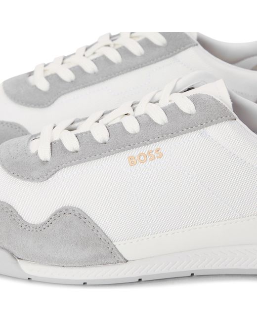 Boss White Titanium Sl Trainers for men