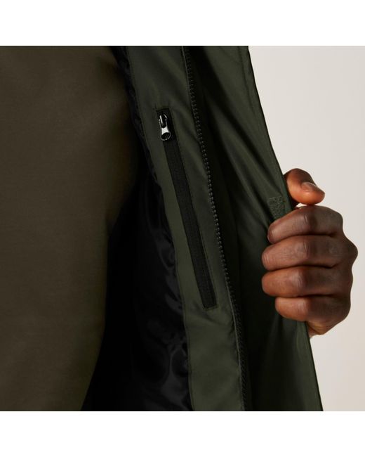 Regatta Green Sterlings Waterproof Insulated Jacket for men