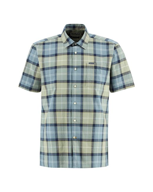 Barbour Blue Gordon Shirt for men