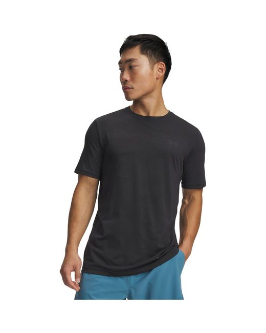 Under Armour Black Vanish Elite Seamless Camo Short Sleeve Ultimate Ultimate for men