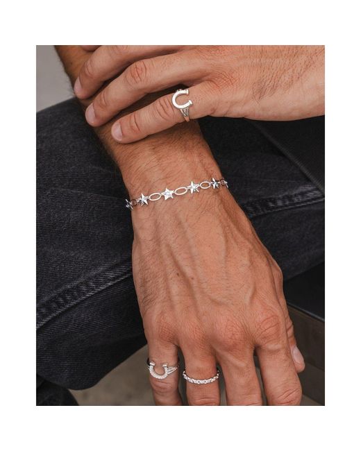 Common Lines Metallic Stella Bracelet