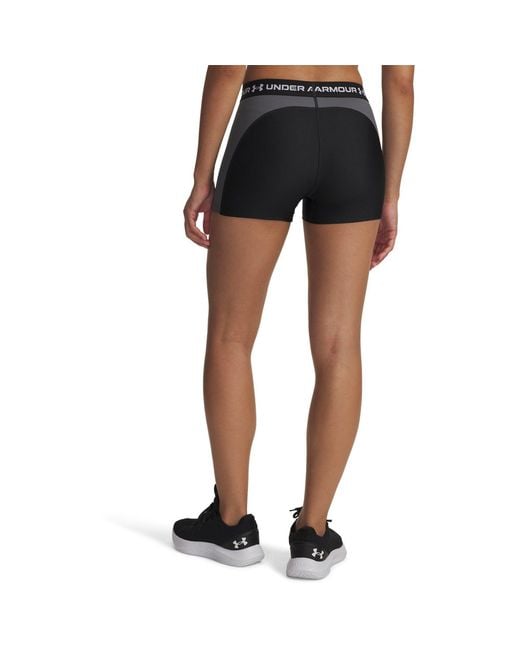 Under Armour Black Hg Rib Shorty
