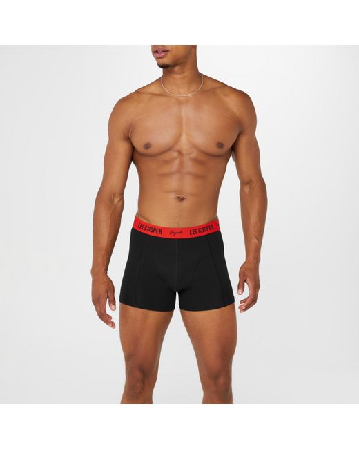 Lee Cooper Blue Essential Boxer Trunk 10-Pack for men