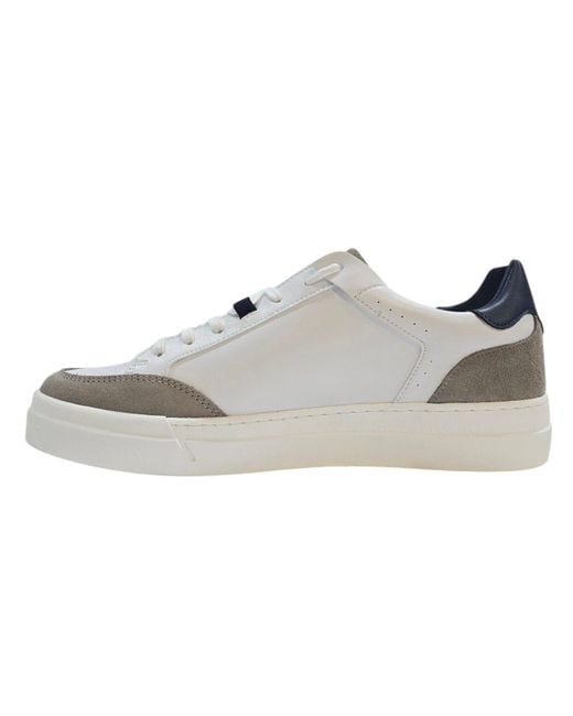 Loyalti White Braid Low-Top Trainers for men