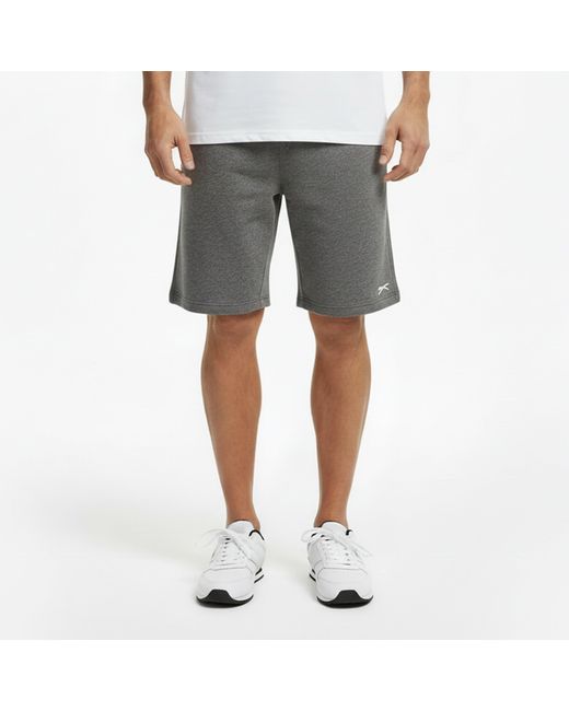 Slazenger 1881 Gray Fleece Shorts for men
