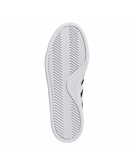 Adidas Black Grand Court Cloudfoam Comfort Shoes