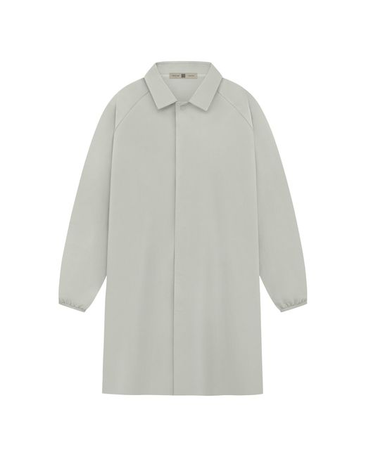 Adidas Gray Athletic Weather-Resistant Overcoat for men
