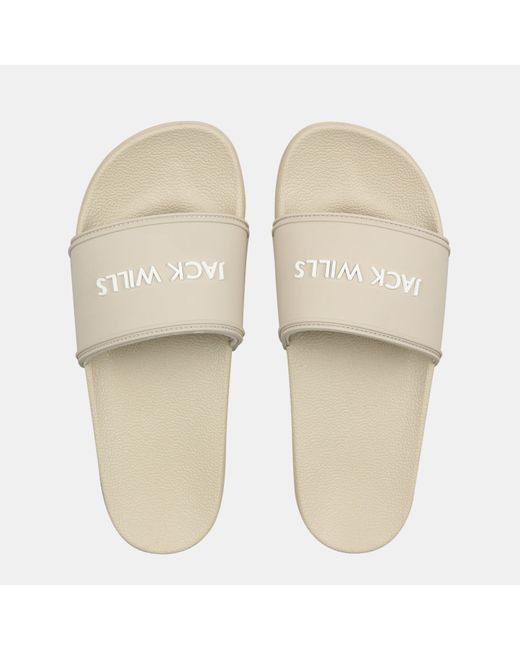 Jack Wills Natural Logo Sliders