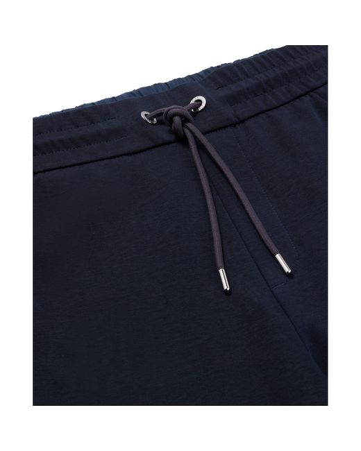 Boss Blue Lamont 260 Ps Closed Hem Jogging Bottoms for men