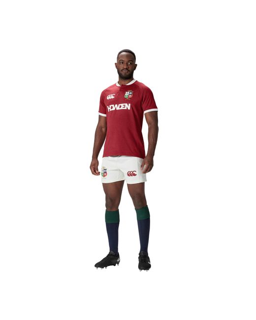 Canterbury Red British And Irish Lions 2025 Shirt Adults for men